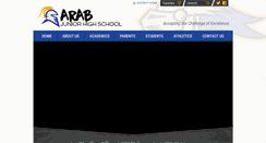 Desktop Screenshot of ajhs.arabcityschools.org